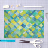 Dekoupage Tissue (abstraktes Mustergemälde) Seidenpapier (Handwerk)