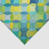 Dekoupage Tissue (abstraktes Mustergemälde) Seidenpapier (Ausschnitt)