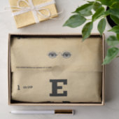 Dekoupage Tissue - Augendiagramm alt Seidenpapier (Geschenk)