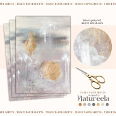 Dekoupage Tissue (Graues Abstraktes Muster) Seidenpapier