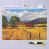 Dekoupage Tissue of Herbst Fields Seidenpapier (Handwerk)