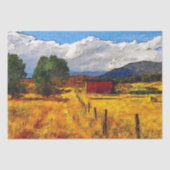 Dekoupage Tissue of Herbst Fields Seidenpapier (Vorderseite)