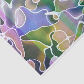 Dekoupage Tissue Paper (Abstrakte Streifen) Seidenpapier (Ausschnitt)
