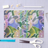 Dekoupage Tissue Paper (Abstrakte Streifen) Seidenpapier (Handwerk)