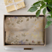 Dekoupage Tissue Paper Floral Design Seidenpapier (Geschenk)
