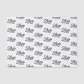 Dekoupage Tissue Paper für Elegante Lieben Seidenpapier (Vorderseite)