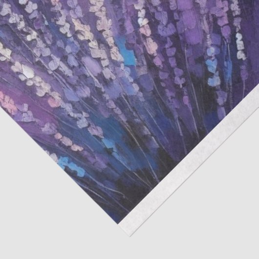 Dekoupage Tissue Paper Lavender Lady Design Seidenpapier (Ausschnitt)