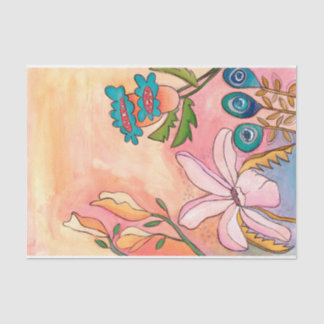 Dekoupage Tissue Paper Moderne Blume Art Painting Seidenpapier