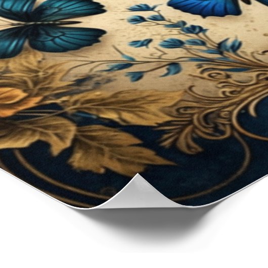 Dekoupage Tissue Paper Poster (Ecke)