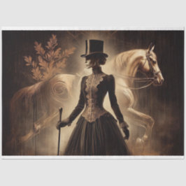 Dekoupage Tissue Paper Reitschian Gothic Viktorian Seidenpapier