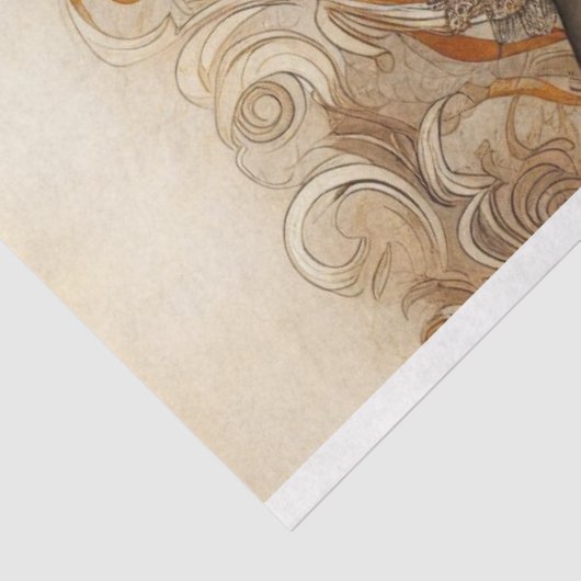 Dekoupage Tissue Paper Viktorianisch American Seidenpapier (Ausschnitt)