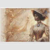 Dekoupage Tissue Paper Viktorianisch American Seidenpapier (Vorderseite)