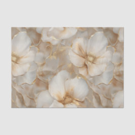 Dekoupage Tissue Paper von Soft Gold Blume Seidenpapier