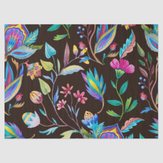 Dekoupage Tissue Paper von Vintagen dunklen Blume Seidenpapier