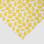 Dekoupage Tissue Paper zu Lemon-Mustern Seidenpapier (Ausschnitt)