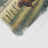 Dekoupage Tissue Psalm 50; 10-11 Landschaft Seidenpapier (Ausschnitt)