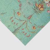 DEKOUPAGE TISSUPAPIER : VINTAGES BLUMENWALLPAPIER SEIDENPAPIER (Detail)