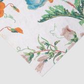 DEKOUPAGE TISSUPAPIER : VINTAGES BLUMENWALLPAPIER SEIDENPAPIER (Detail)