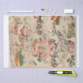 DEKOUPAGE TISSUPAPIER : VINTAGES BLUMENWALLPAPIER SEIDENPAPIER (Handwerk)