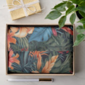 Dekoupage Tropical Floral Paper - Lebhafte Blume Seidenpapier (Geschenk)