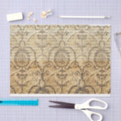 Dekoupage und Collage der Vintagen Handschrift Seidenpapier (Handwerk)