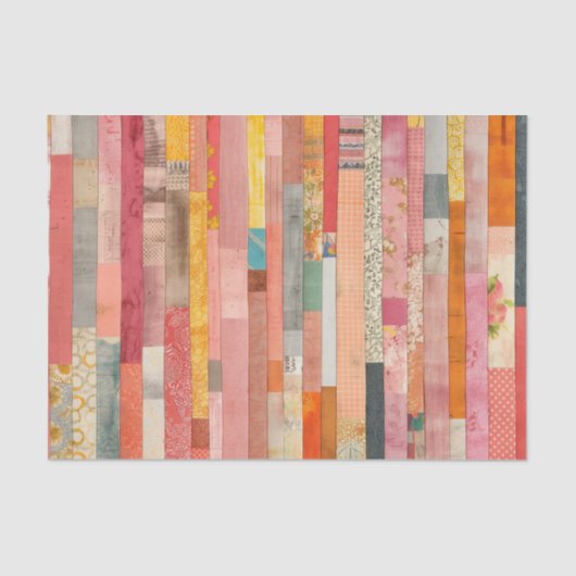 Dekoupage und Collage für gequiltes Design Seidenpapier (Vorderseite)