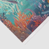 Dekoupage Underwater Ocean Meereswelt Seidenpapier (Ausschnitt)