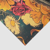 Dekoupage Vibrant Lady Day of Dead Seidenpapier (Ausschnitt)