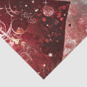 Dekoupage Vibrant Rosa Herzen für Valentine Seidenpapier (Ausschnitt)