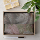 Dekoupage Viktorianisch Dressed Fox Behind Tree Seidenpapier (Geschenk)