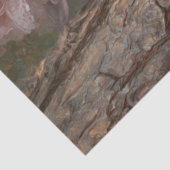 Dekoupage Viktorianisch Dressed Fox Behind Tree Seidenpapier (Ausschnitt)