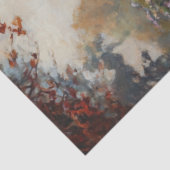 Dekoupage Viktorianisch Lady in Black Gown and Poo Seidenpapier (Ausschnitt)