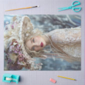 Dekoupage Vintag 1920er Belle of the Derby Seidenpapier (Basteln)