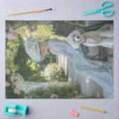 Dekoupage Vintag Lady in Garden & Poodle Isabella Seidenpapier (Basteln)