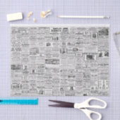 Dekoupage Vintager Zeitungskatalog Seidenpapier (Handwerk)