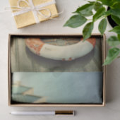 Dekoupage von Beachy Nautical Lifesaver Seidenpapier (Geschenk)