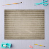 Dekoupage von beschädigten Streifen Seidenpapier (Basteln)