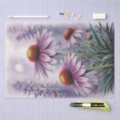 Dekoupage von Cone-Blume Seidenpapier (Handwerk)