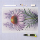 Dekoupage von Cone-Blume Seidenpapier (Handwerk)
