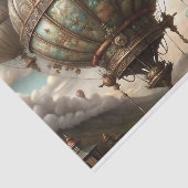 Dekoupage von Dampfschiffen Seidenpapier (Ausschnitt)