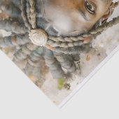 Dekoupage von Earth Princess Seidenpapier (Ausschnitt)