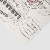 Dekoupage von Floral Ephemeres Seidenpapier (Ausschnitt)