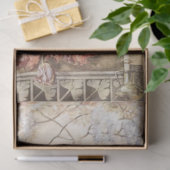 Dekoupage von Floral Wisteria & Fan Seidenpapier (Geschenk)