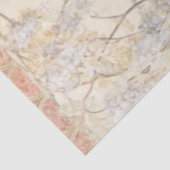 Dekoupage von Floral Wisteria & Fan Seidenpapier (Ausschnitt)