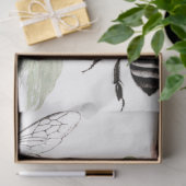 Dekoupage von GIan Floral Bee Elements Seidenpapier (Geschenk)