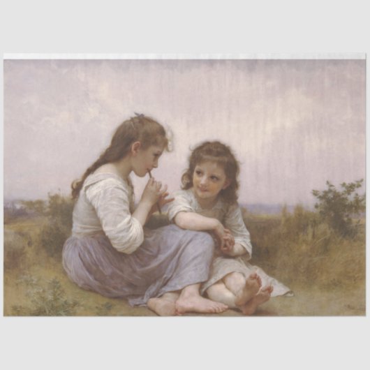 Dekoupage von Kinderfreunden Seidenpapier (Vorderseite)