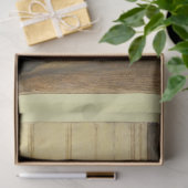 Dekoupage von Mann und seinem Hund Seidenpapier (Geschenk)