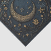 Dekoupage von Messingmonden Seidenpapier (Detail)