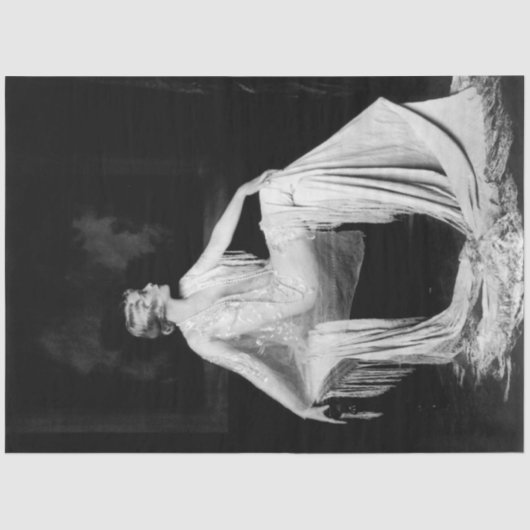 Dekoupage von Movie Star aus den 1920er Jahren Seidenpapier (Vorderseite)