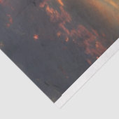 Dekoupage von Pferd & Lady Beach und Sun Set, Seidenpapier (Ausschnitt)